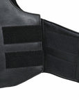 Hilason Kids Junior Youth Bull Riding Pro Rodeo Leather Protective Vest