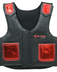 Hilason Kids Junior Youth Bull Riding Pro Rodeo Leather Protective Vest