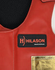 Hilason Kids Junior Youth Bull Riding Pro Rodeo Leather Protective Vest