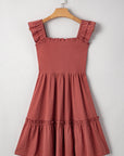 Aurelia Trim Sleeveless Mini Dress
