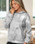 Maya Print Oversized Sporty Hoodie
