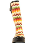 M&F Western Womens Ladies Leanne Chevron Round Toe Leg