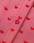 Charlie Sleeve Loose Valentine Shirt