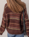 Madison Knitted Drop Shoulder Sweater