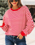 Gracelynn Shoulder Casual Pullover Top