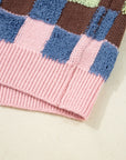Kiara Pattern Front Cardigan Sweater