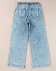 Yamileth Waistband Loose Straight Pants