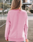 Liv Drop Shoulder Baggy Pullover