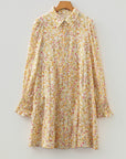 Kaiya Loose Shirt Dress Long Sleeve