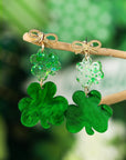 Estrella Pendant Bow Stud Earrings