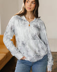 Sariyah Kangaroo Quarter Zip Hoodie