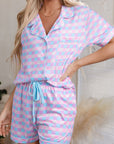 Miley Short Sleeve Pajamas Set