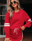 Sophia Shoulder Pullover Mini Skirt