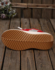 Abigail Lace Up Breathable Sneakers