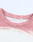 Tie Dye Bleached Short Sleeve T-Shirt