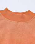 Mineral Wash Drop Shoulder Crewneck Sweatshirt