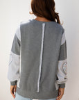 Payton Uneven Hem Chic Sweatshirt