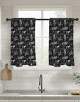 Ranch Life Window Curtains 28"x40" (2-Piece) Made in America
