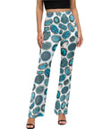 Baha Ranch All Turquoise Flare Pants