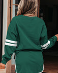 Sophia Shoulder Pullover Mini Skirt