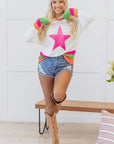 Madilynn Edge Drop Shoulder Sweater