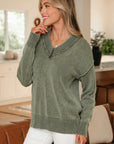 Alma Drop Shoulder Loose Sweater