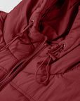 Clare Side Hooded Puffer Vest