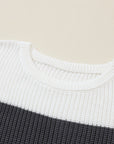 Millie Knitted O Pullover Sweater