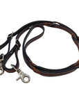 Twisted Leather Roping Rein