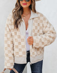 Emily Zip Up Collared Jacket