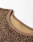 Leopard Short Sleeve Crewneck T-Shirt