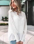 Gwen Sleeve Dolman Blouse Long Sleeve Top