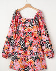 Nicole Puff Sleeve Mini Dress