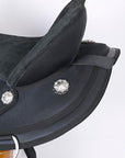 Hilason Horse Trail Pleasure Endurance Synthetic Saddle Black