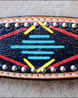 HILASON Western Horse Leather Headstall and Breast Collar Set Tan| Headstall Bridle for Horses Western | Horse Headstall Bridle | Western Headstalls Bridle for Horses