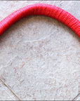 Hilason Bitless Bridle Hackamore Bosal Horsemanship Equestrian Horse Tack Pink