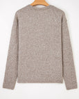 Abigail Detail Drop Shoulder Sweater