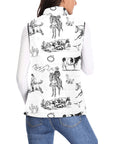Baha Ranch Life puffy vest Women's Padded Vest