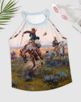 Baha Ranch Vintage Western Cowboy Women's Tank Top