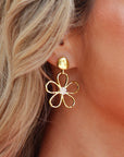 Kendall Pearl Decor Stud Earrings