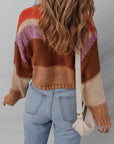 Lydia Cropped Knitted Sweater