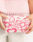 Lea Printed Canvas Cosmetic Bag