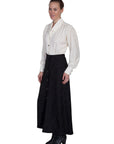 Button Front Skirt - 741496