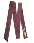 2" X 6" Hilason Western Polypropylene Leather Cinch Strap Brown
