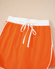 Varsity Stripe Pullover and Mini Skirt Set