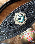 HILASON Western Horse Headstall Breast Collar Set Tack Genuine American Leather