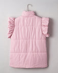 Ava Sleeve Snap Puffer Vest