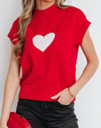 Genevieve Cropped Short Sleeve Sweater