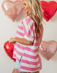 Miley High Low Loose Top