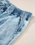Yamileth Waistband Loose Straight Pants